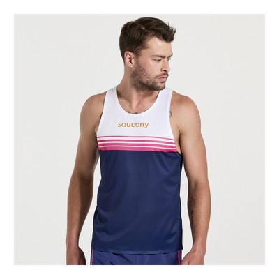 Saucony Men Elite Singlet Sodalite L Одежда