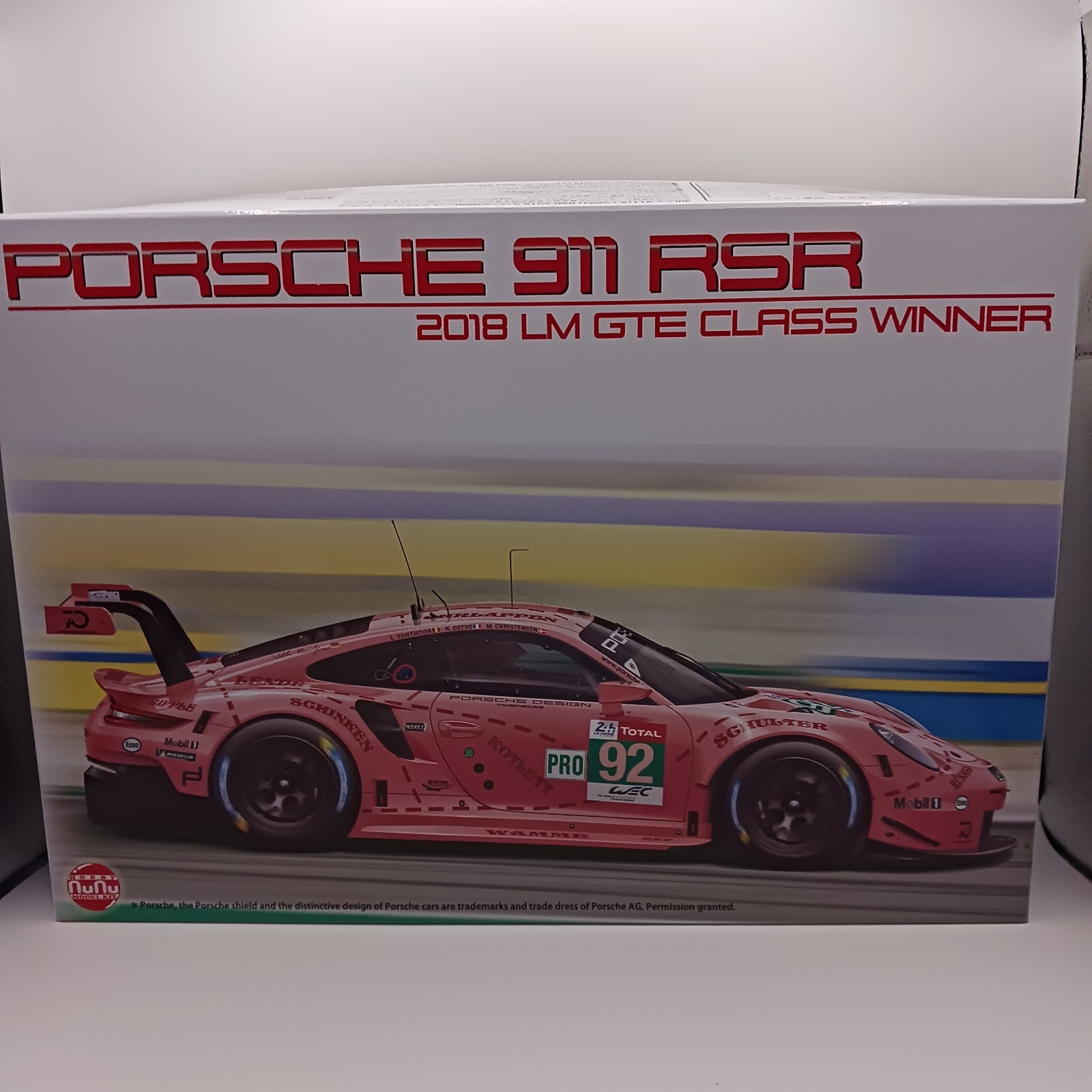 PLATZ nunu 1/24 Racing Porsche 911 RSR 2018 Le Mans 24 Model PLATZ nunu 1/24 Racing Porsche 911 RSR 2018 Le Mans 24 Model