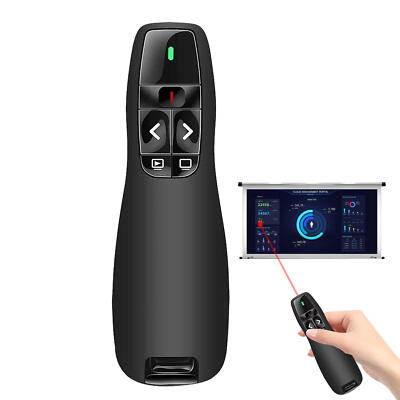 1PCS Wireless Presenter USB PowerPoint Mouse Clicker Pointer Presentation Remote