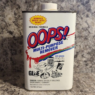 Oops! Original Formula Discontinued Extreme Remover Multi Purpose READ! PARTIAL