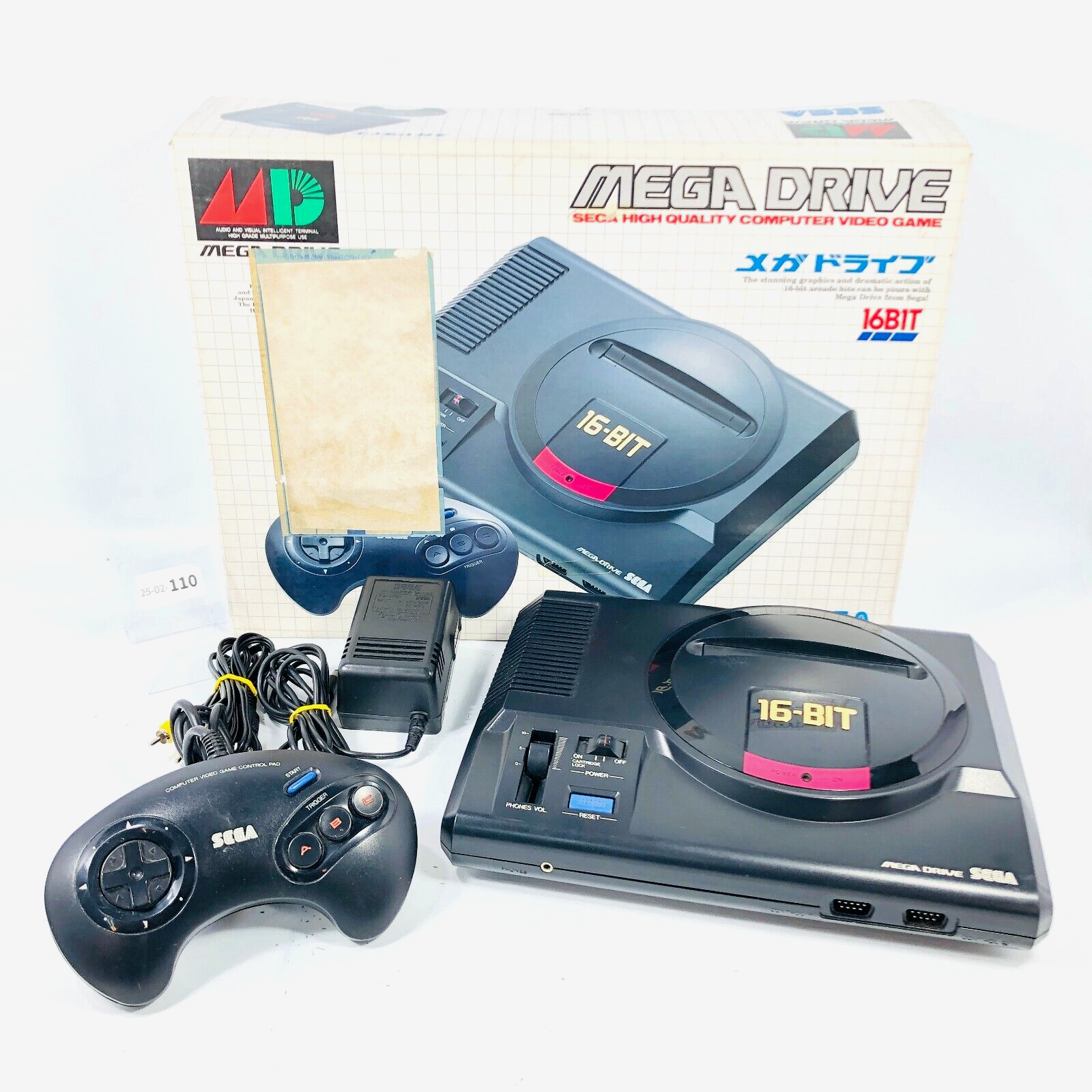 割引発見 GENESIS SEGA EX+3] Mega Megadrive Box Console HAA-2510 Drive 本体、アクセサリー