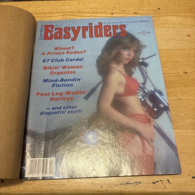 February 1981 Easyriders Motorcycle Magazine Huntsville Texas Prison Rodeo
