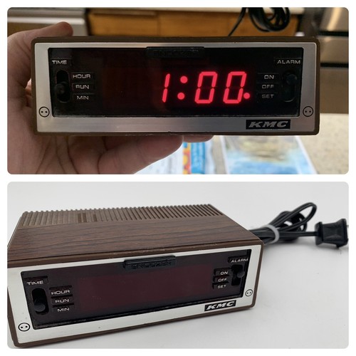 Snooze Vintage Kmart Kmc 1120 Digital Alarm Clock