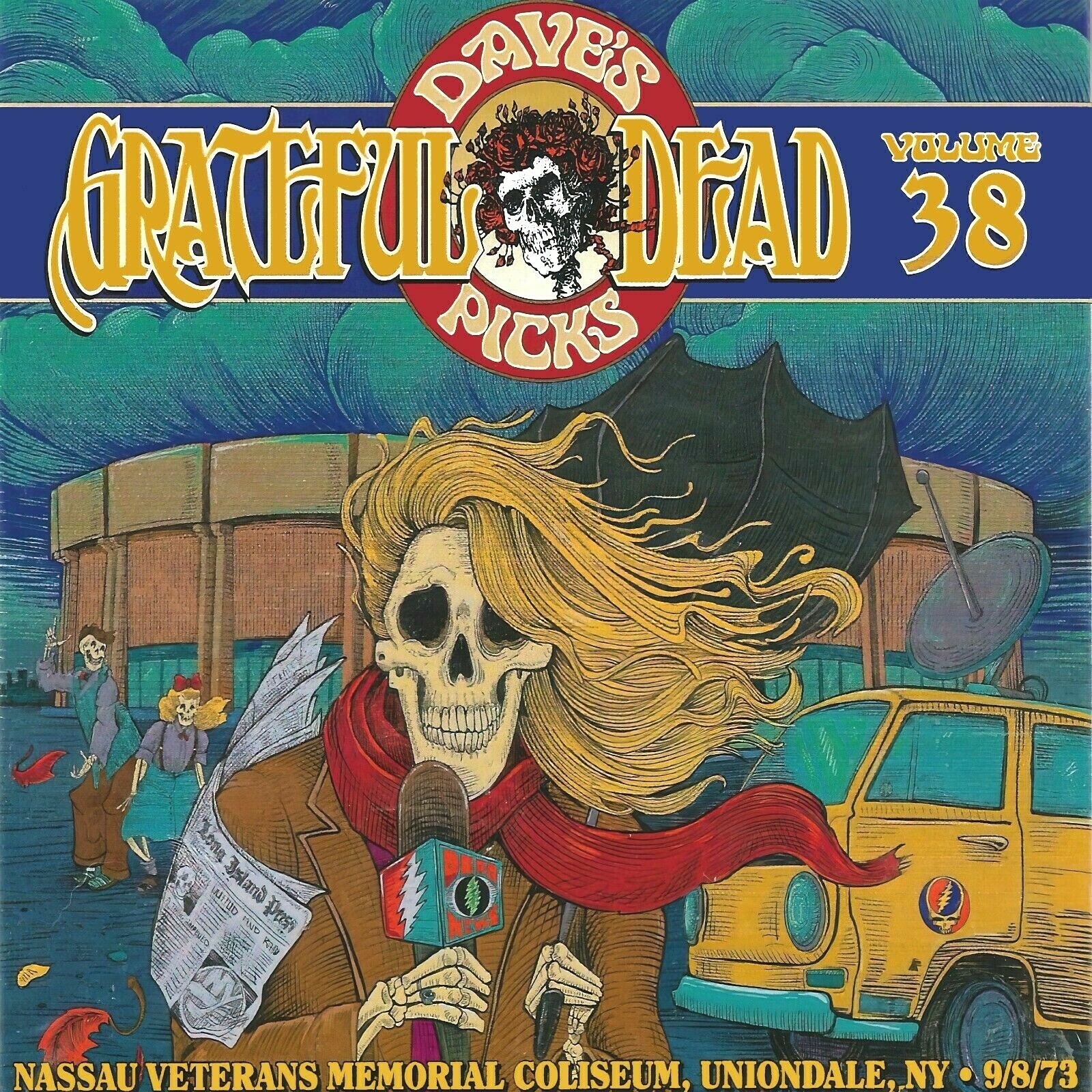 Grateful Dead Dave's Picks Volume 38 1973 12x12 Album Cover