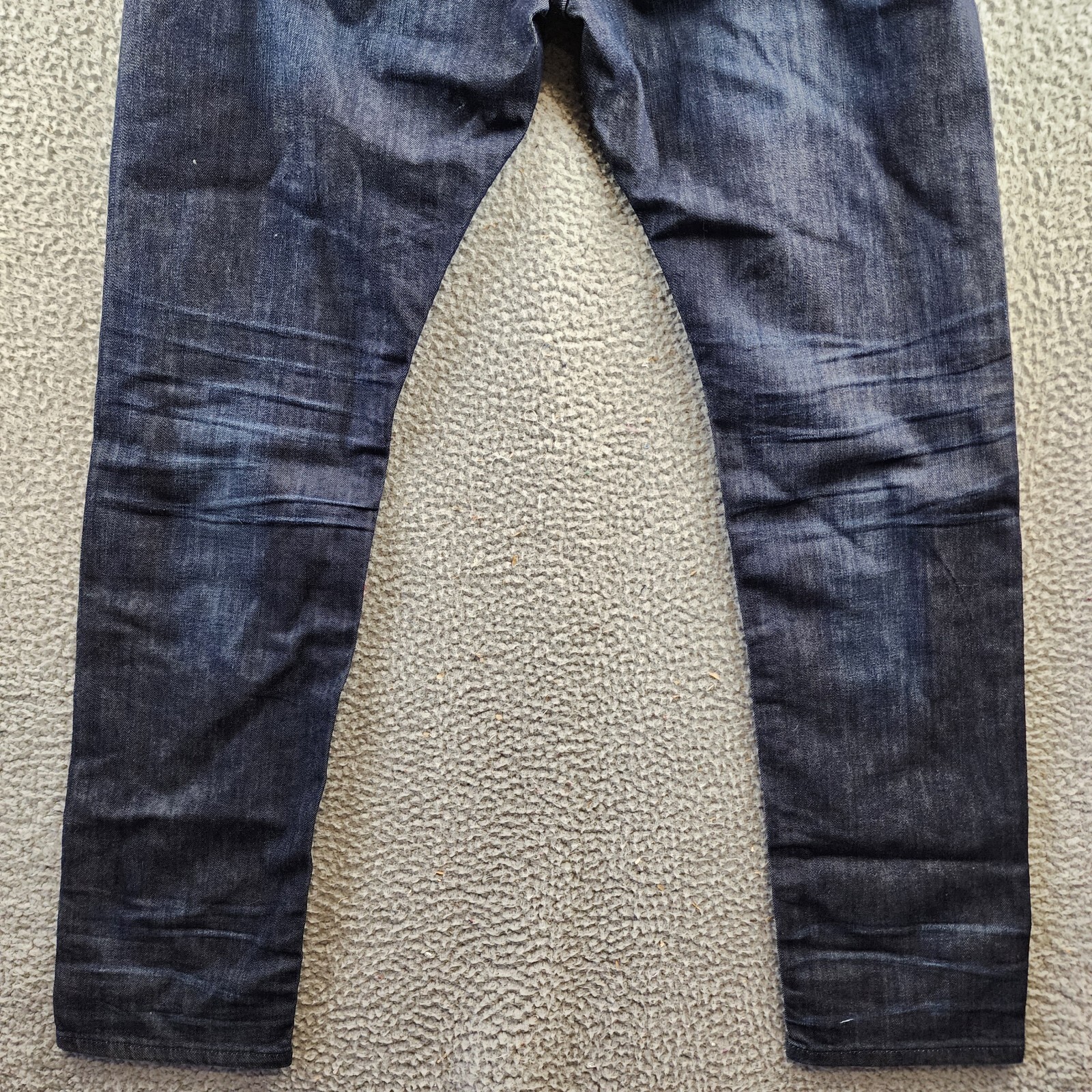 John Varvatos J702 Slim Fit Jeans Men's 34 Ferris Blue Denim Button Zip Closure - Picture 19 of 19