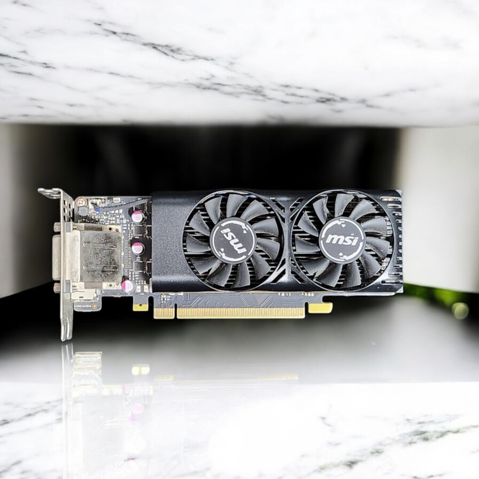 MSI GeForce GTX 1050 Ti 4GT LP GDDR5 Graphics Card Low MSI GeForce GTX 1050 Ti 4GT LP GDDR5 Graphics Card Low