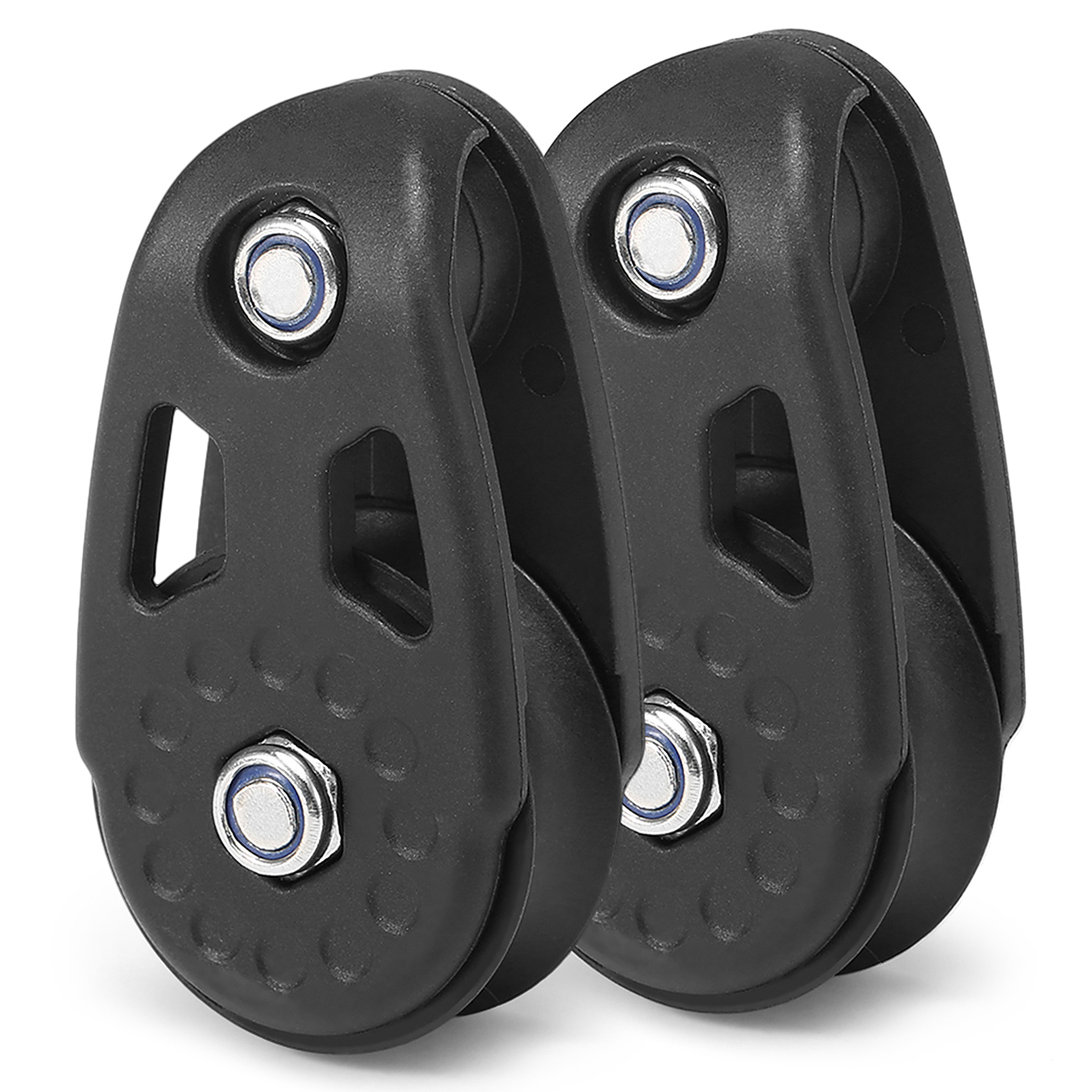 Slide Rail Anchor Trolley Kit Pulley Blocks For Kayak Canoe Boat