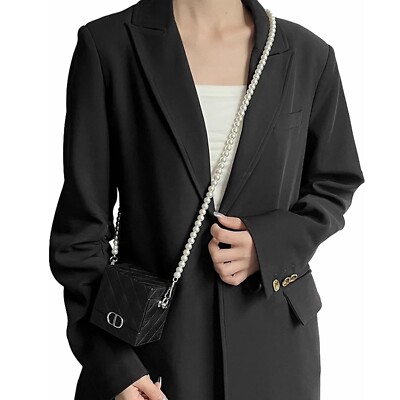 Crossbody Pearl Lanyard Wrist Strap for Cell Phone Camera Bag Purse Keychain USB