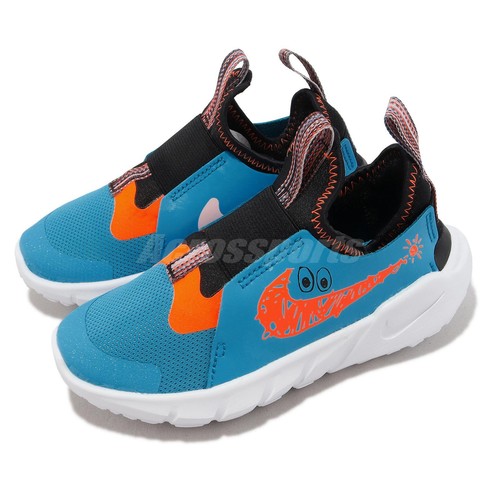 

Nike Flex Runner 2 LIL PSV Blue Orange Kids Дошкольные кроссовки DZ4487-400, Синий, Flex Runner 2 Lil Psv