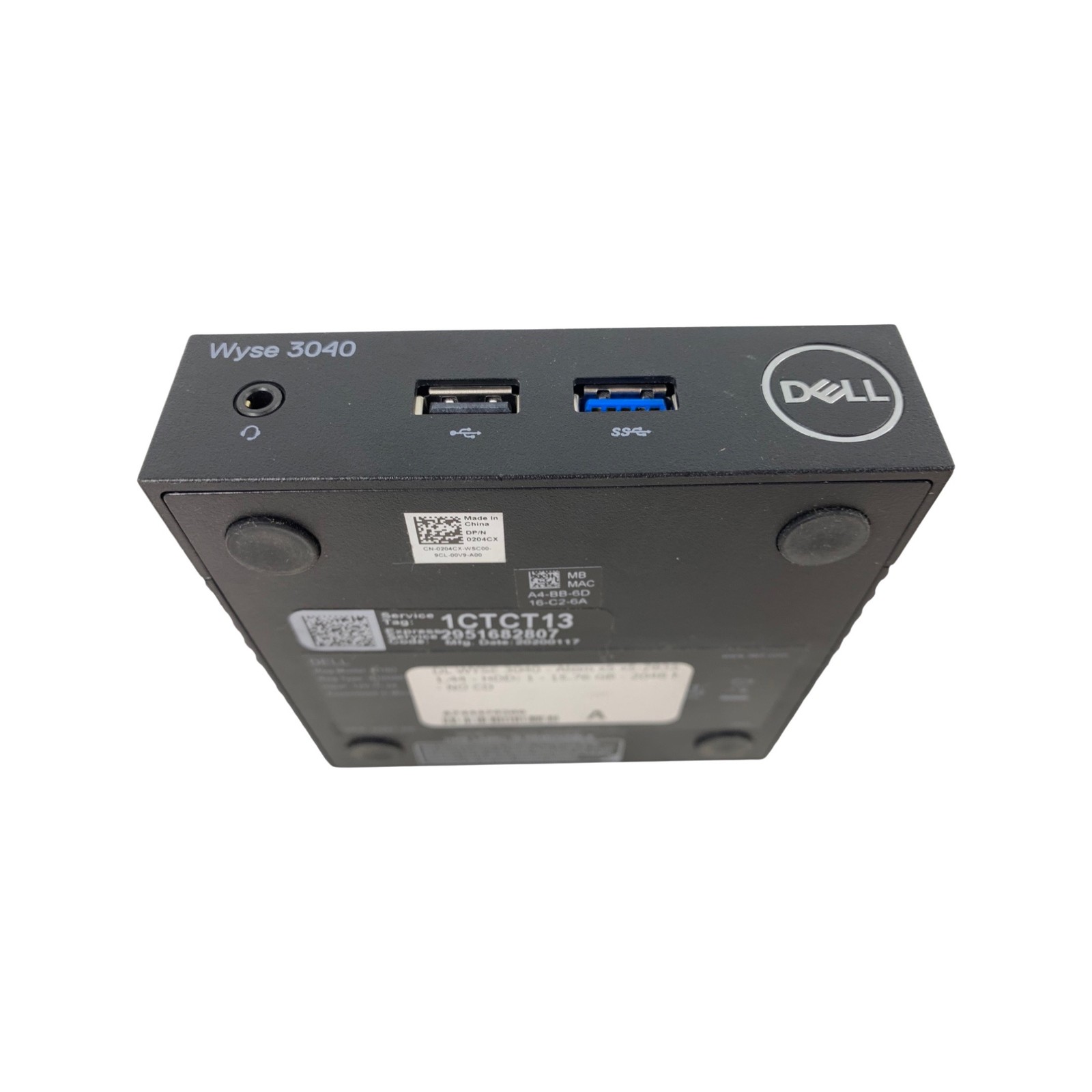 Dell Wyse 3040 ThinOS 8.6 2GB RAM 16GB SSD Intel Atom X5-Z8350 PC9K3 4K8XT - Picture 5 of 9