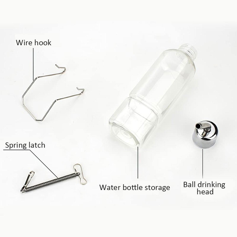 350ml Pet Rat Water Fountain Drinking Bottle Hamster Rabbit Drinking Dispenser