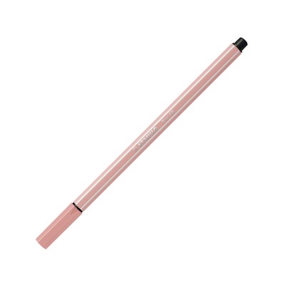 Premium Fibre-Tip Pen - STABILO Pen 68 - Pack of 1 - Blush