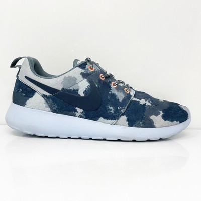 

Nike Womens Roshe Run Print 599432-400 Серые кроссовки для бега Размер 7,5, Серый, Roshe Run Print