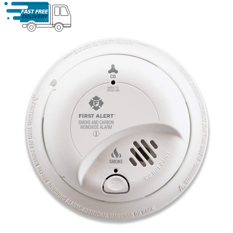First Alert Brk Hardwired Smoke Alarm And Carbon Monoxide ...