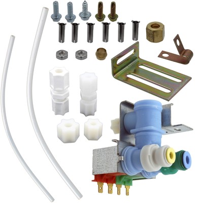 Supplying Demand W10853654 2188778 Refrigerator Dual Coil Water Inlet Valve R...