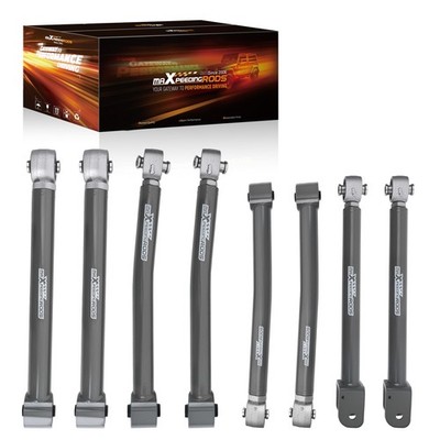 Front & Rear Full Set Adjustable Control Arms For 2007-2018 Jeep Wrangler JK 4WD