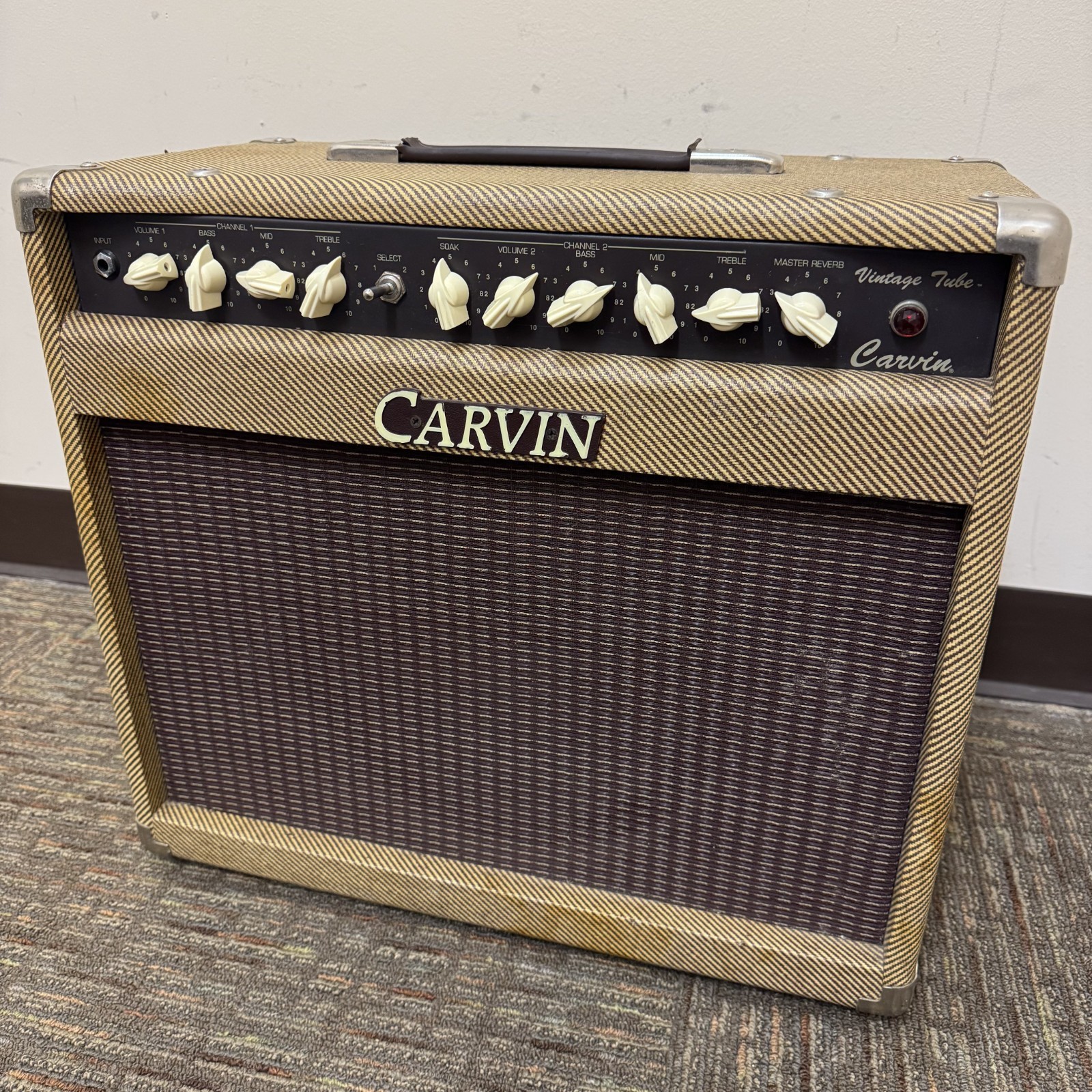 □□Carvin 112E Vintage Open Back キャビネット Celestion Vintage 