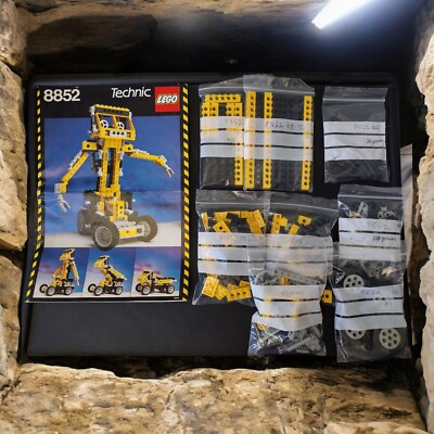 Lego Technic 8852 Vintage 1987 No Box W Manual