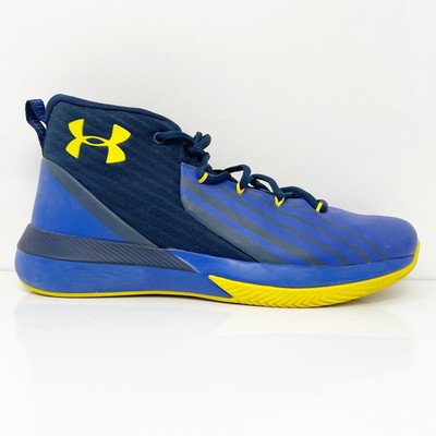 

Баскетбольные кроссовки Under Armour Boys Lockdown 3 3020430-402, синие, размер 7 лет, Синий, Lockdown 3