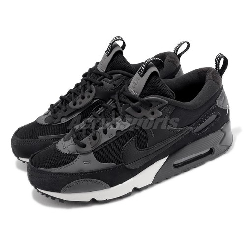 

Nike Wmns Air Max 90 Futura черный серый белый женский повседневный образ жизни DM9922-003, Wmns Air Max 90 Futura