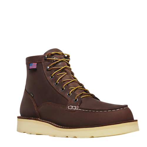 Pre-owned Danner Men's Bull Run Gtx Waterproof Work Boot 15588 In Brown