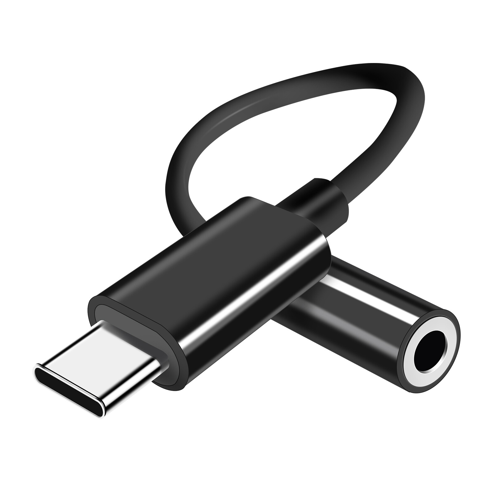 For Samsung Galaxy A14 A23 A54 5G USB-C to 3.5mm Aux Jack Adapter Earphone Cable