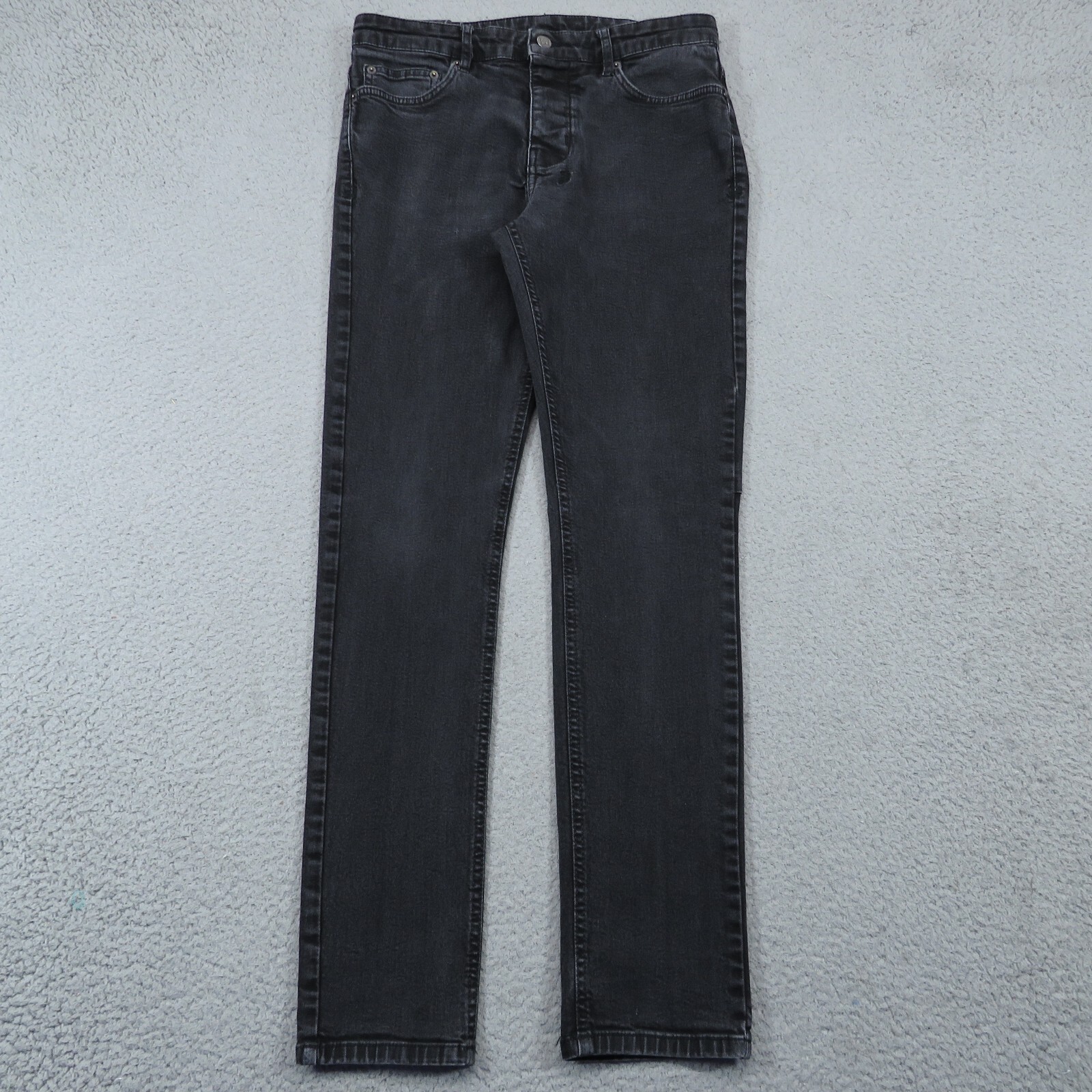 Ksubi Jeans Men 33 (fit 31) Van Winkle Black Skinny Rebel