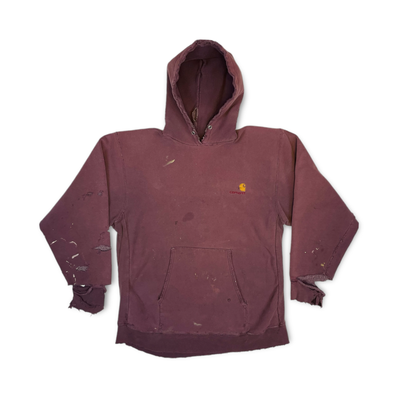 Carhartt maroon sale hoodie