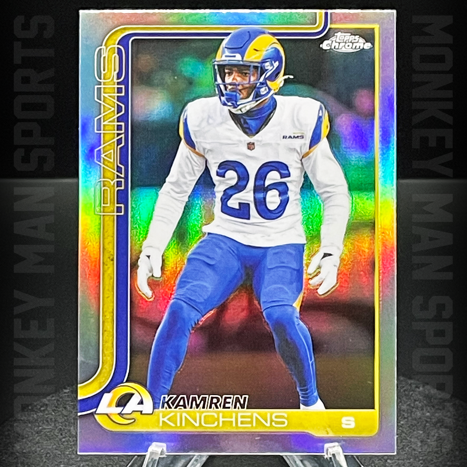 2025 Chrome - Kamren Kitchens - #174 REFRACTOR RAMS MINT
