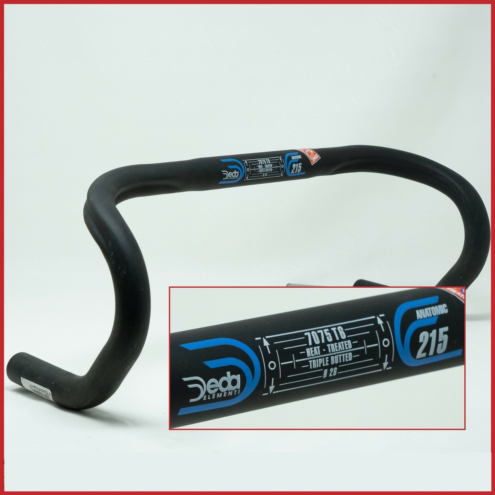 パーツ deda 7075 T6 triple butted handlebar deda 7075 T6 triple butted handlebar