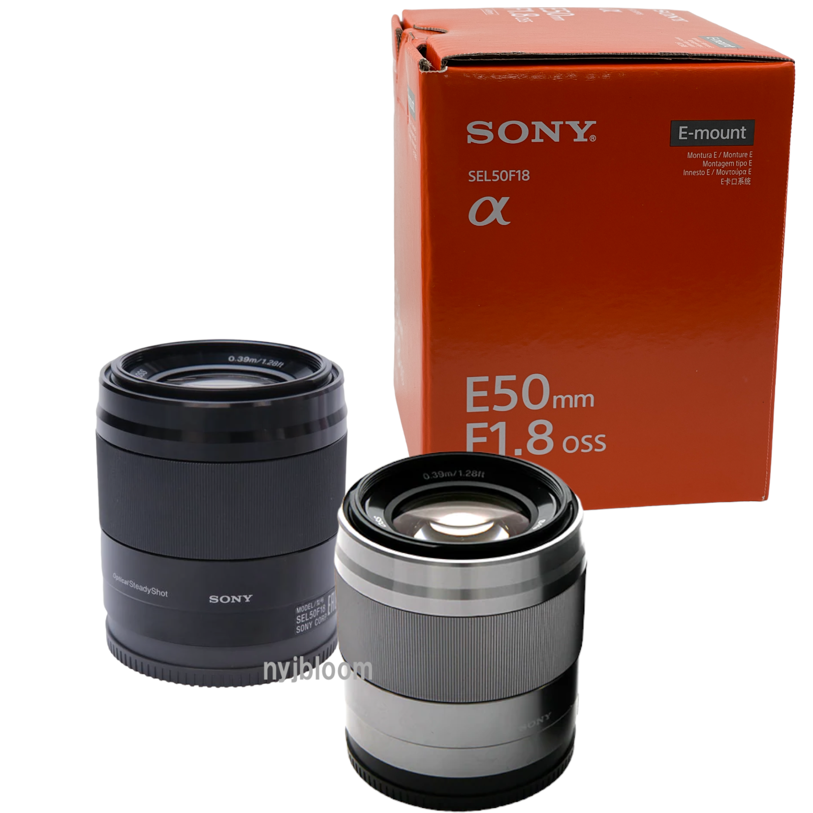 Sony Objectif standard SEL-50F18F (focale fixe, 50 mm, F1.8, plein format,  adapté aux séries A7, A6000, A5100, A5000 et Nex, monture E) Noir :  : High-Tech