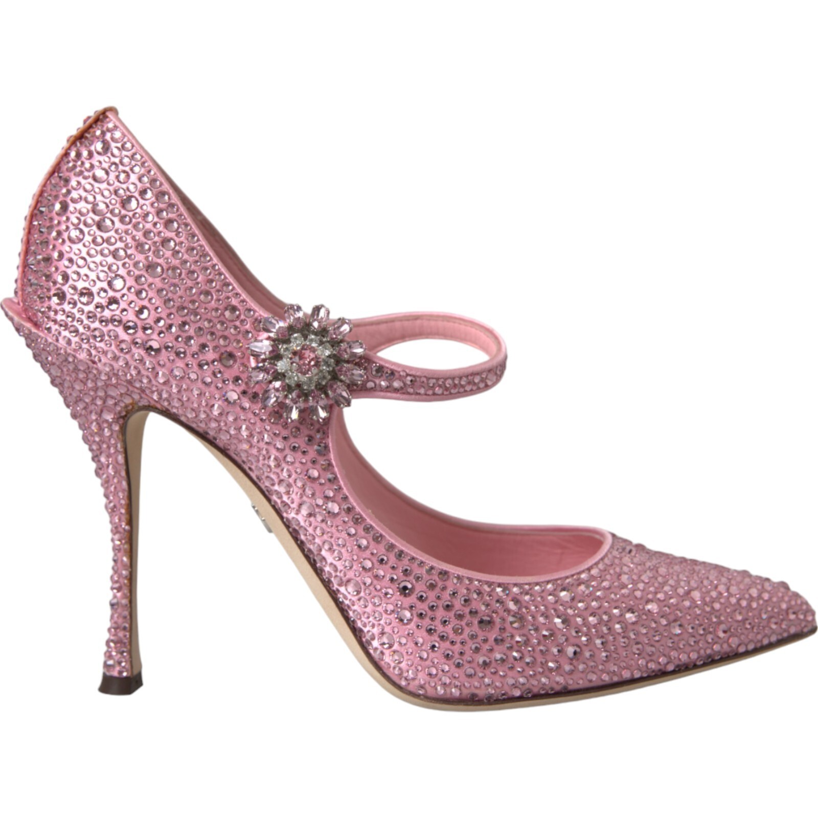 Dolce & Gabbana ピンクパンプス 39 DOLCE & GABBANA Shoes Pink Strass Crystal Heels Pumps EU39