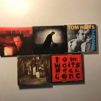 Tom Waits,  5 CD LOT - USED CDs