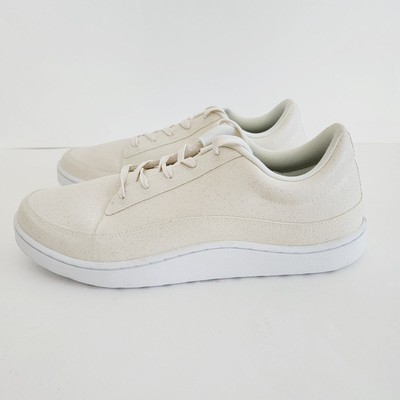 Allbirds Plant Placer Cream Beige Faux Leather Sneakers Women's Size 10 