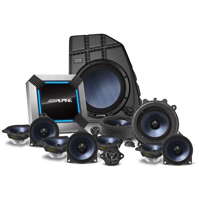 Alpine PSS-TSLA-22Y - 13-Speaker Complete Sound System Upgrade Compatible wit...
