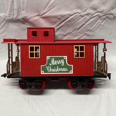 North Pole Junction G Gauge Christmas Train Caboose