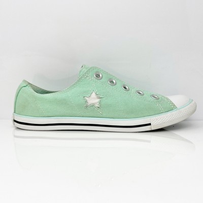 Converse Womens One Star 543944FT Зеленые повседневные кроссовки Размер 7