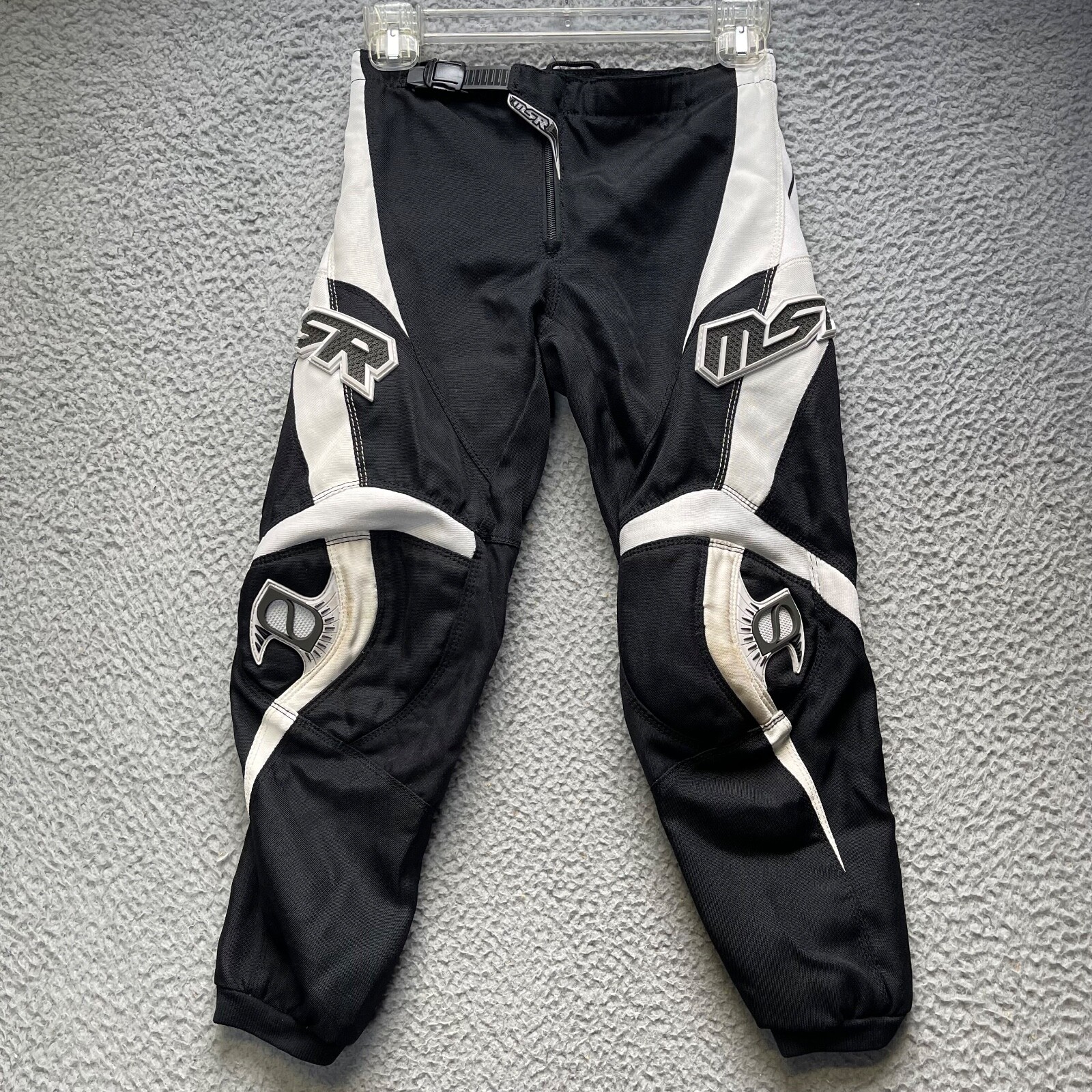 Motocross Pants Youth Size 24 Axxis MSR Rider Black White | eBay