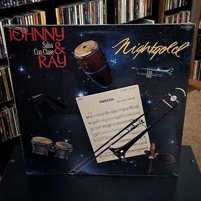 JOHNNY & RAY  Salsa con Clase  - Night Gold [LP, 1989] LATIN SALSA COLECCION