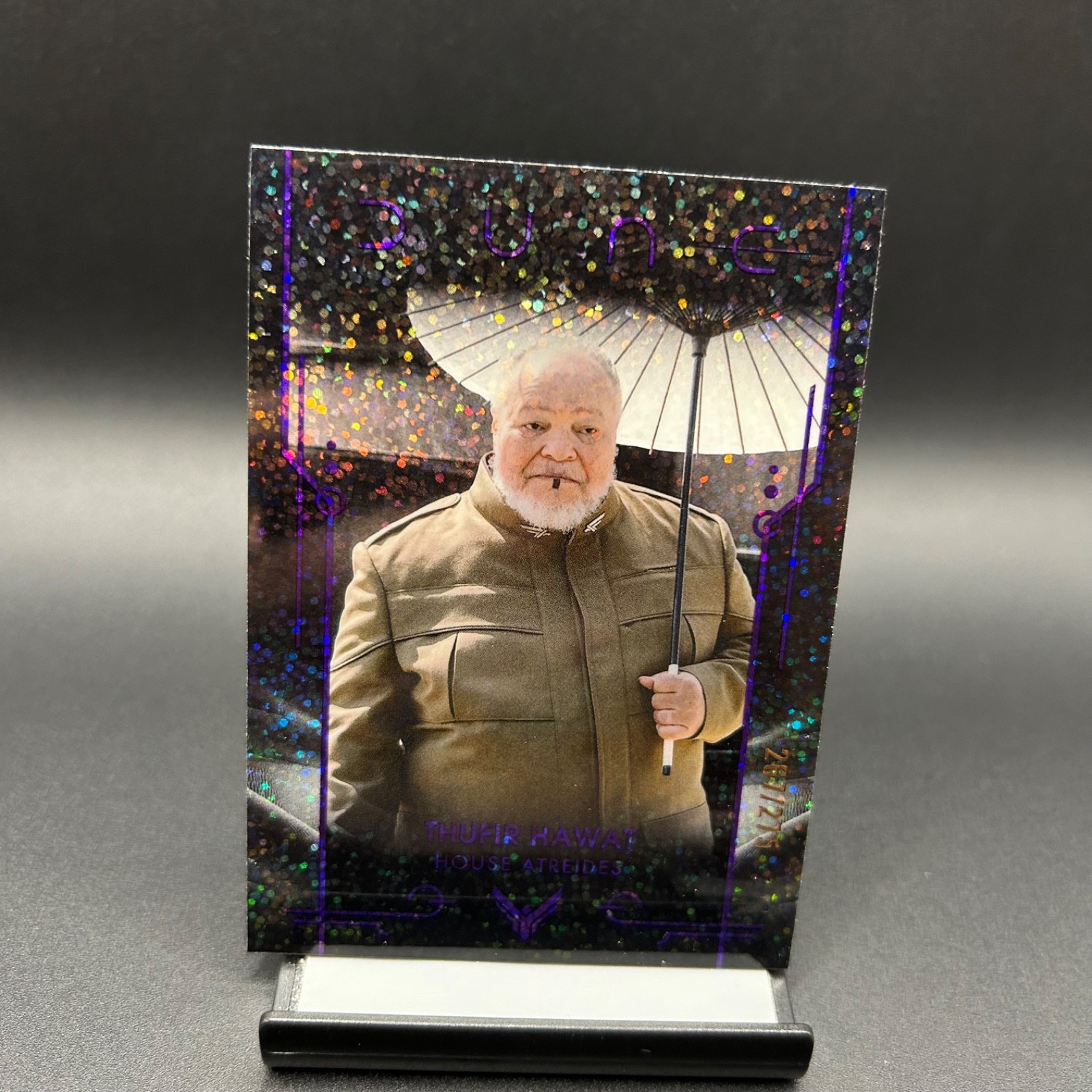 2024 Topps Chrome Dune #11 Thufir Hawat Purple Speckle /275 | eBay