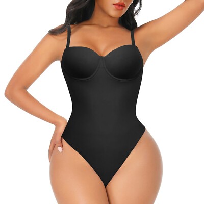 Women's Best Hold You In Bodysuits Pull Me In Body Shaper Bra Jumpsuit Shapewear