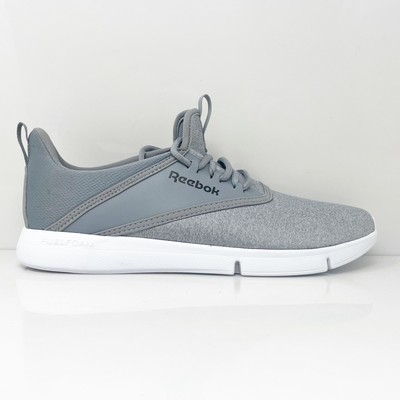 

Reebok Mens DayStart GZ6397 Серые повседневные кроссовки, размер 9,5, Серый, DayStart