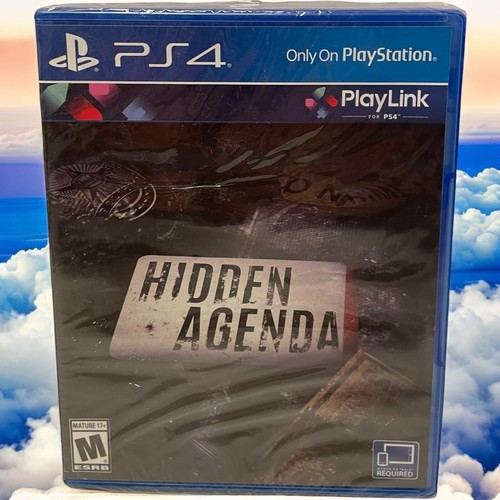 PlayStation4 - raggadaddy NEW Hidden Agenda Video Game for PlayStation 4 SEALED Brand