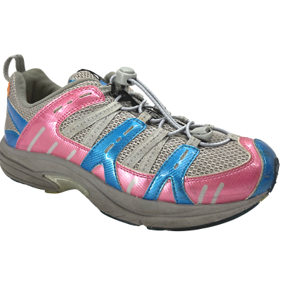 Dr Comfort Refresh Gray Pink Blue Ultra Lightweight Athletic