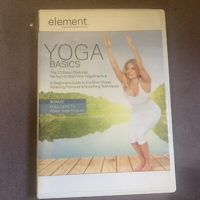 Yoga Basics DVD 2007 Element Ashley Turner ADD TO CART 2 GET 2 FREE