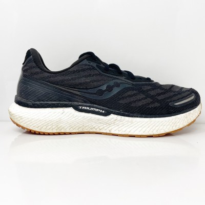 Женские кроссовки Saucony Triumph 19 S10678-12 черные кроссовки размер 11, Черный, Triumph 19