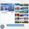 KONVINIT Desk Calendar 2026-2027, 18 Months Desk Calendar 2026 - Runs from January 2026 Until June 2027, Standing Flip Calendar 2026-5.9