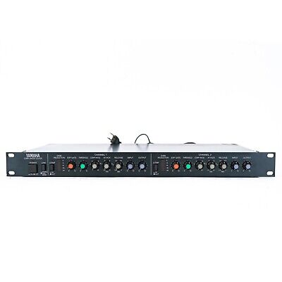 Yamaha GC2020 2 Channel Stereo Compressor / Limiter Dynamic Processor Rackmount