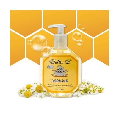 BELLA B Bubble Bath for Baby & Kids 8 oz - Organic Bubble Ba