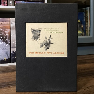 Ben Hogan s Five Lessons Modern Fundamentals of Golf (A.S. Barnes 1957) slipcase